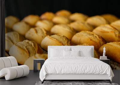 freshly baked bread Wall mural