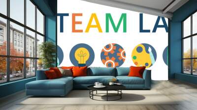 STEAM lab logo_02 Wall mural