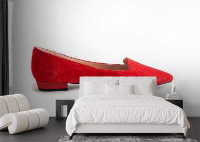 women's footwear on a white background isolated. Wall mural