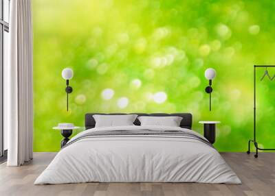 nature background with blurred light Wall mural