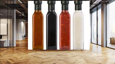 bbqr sauce isolated Wall mural