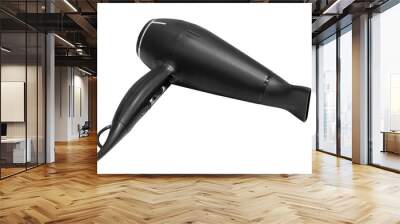 black hair dryer Wall mural