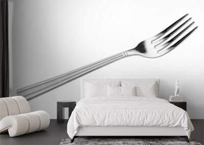 fork isolated on transparent background, Wall mural