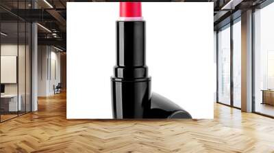 red lipstick isolated Wall mural