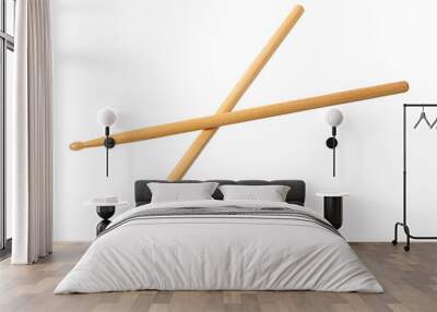 The drumstick is isolated Wall mural