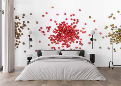 the pepper isolated Wall mural