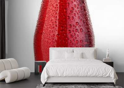 water bottles with drops Wall mural