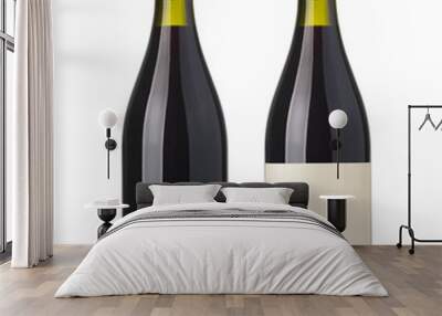 wine  bottle isolated Wall mural