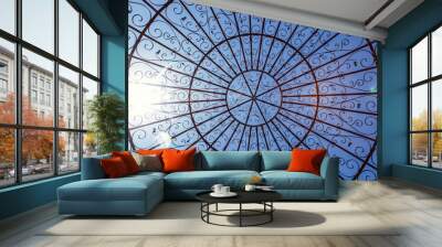 metal dome bottom Wall mural