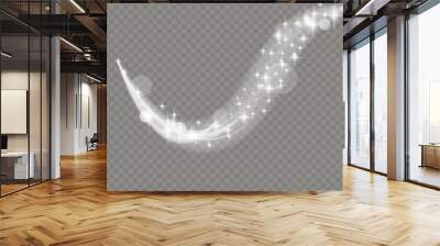 Sparkling magic dust particles Wall mural