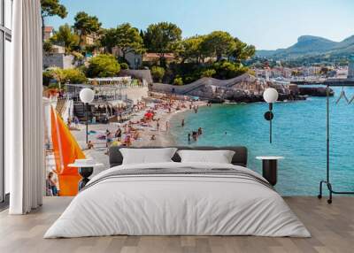 beach in cassis Wall mural