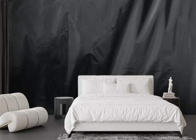 black plastic texture Wall mural