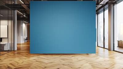 blue gradient blurred background Wall mural