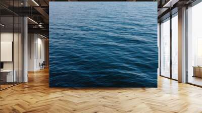 blue water ocean surface Wall mural