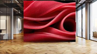 Red Cinnamon Candy Background, Vibrant And Spicy Wall mural