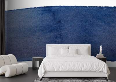 dark blue watercolor stain Wall mural