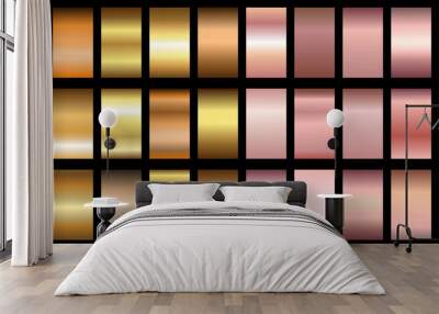 set of gradients Wall mural