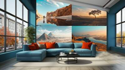 grand canyon panorama Wall mural