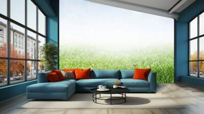 green grass Wall mural