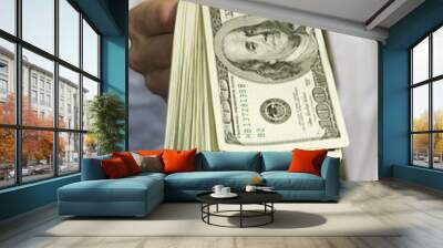 Money concepts Wall mural