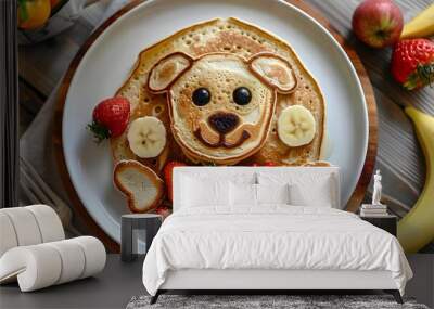 pancake Wall mural