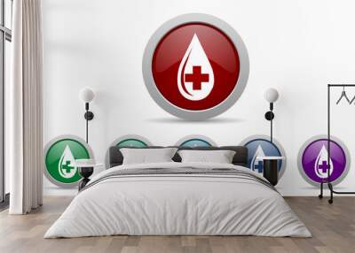 health vector web icon set Wall mural