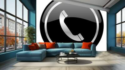 phone icon Wall mural