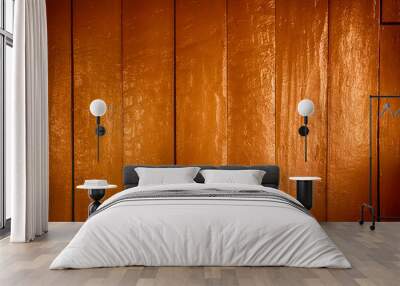 old brown wood panel  texture background Wall mural