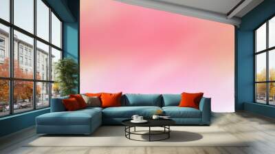 soft color pink gradient  background Wall mural