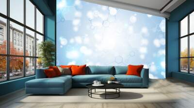 medicine science blue background Wall mural