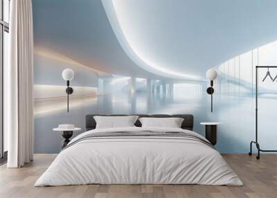 abstract architecture background Wall mural