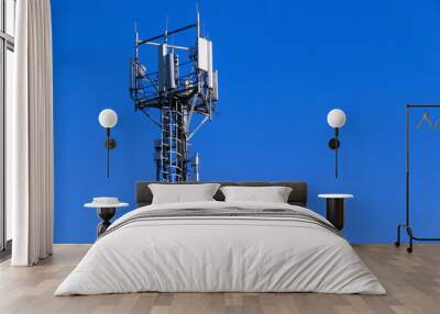 Base station network operator. 5G. 4G, 3G mobile technologies. Wall mural