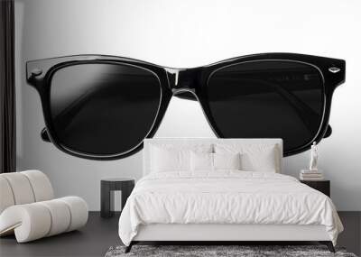 Black sunglasses clip art Wall mural