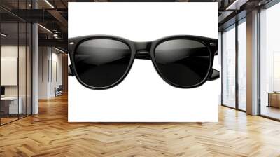 Black sunglasses clip art Wall mural