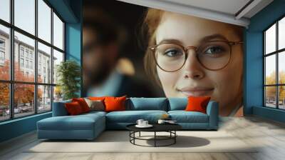 Contemporary Professional Portrait Wall mural