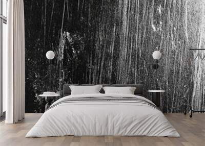 Textured Wall - Black and White Wall mural