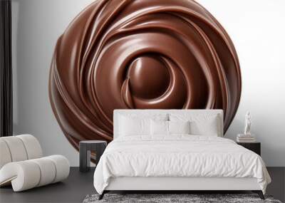 Chocolate candy top view clip art Wall mural