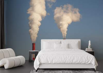 two smokestacks Wall mural