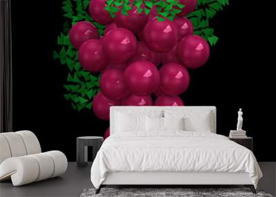 Grape Wall mural