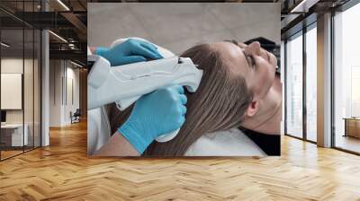 cosmetic injections to strengthen the hair Wall mural