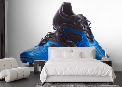 Footbal boots. Soccer boots. Wall mural