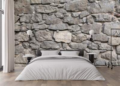 Stone wall texture  Wall mural