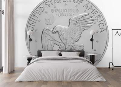 United States Silver Dollar coin Wall mural