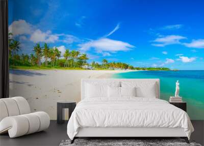 beach and tropical sea Wall mural