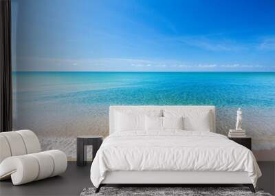 beach and tropical sea Wall mural