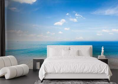 beach and tropical sea Wall mural