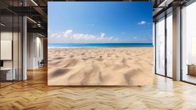 beautiful beach and tropical sea Wall mural