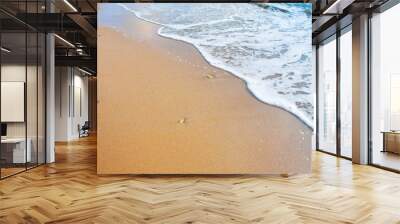 sand and wave background Wall mural