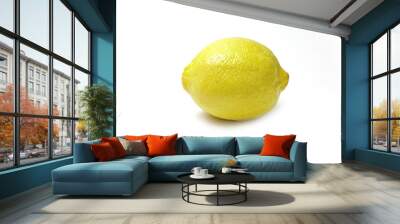 The yellow lemon Wall mural