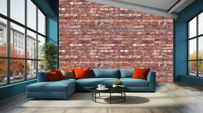 old brick large wall seamless background Wall mural